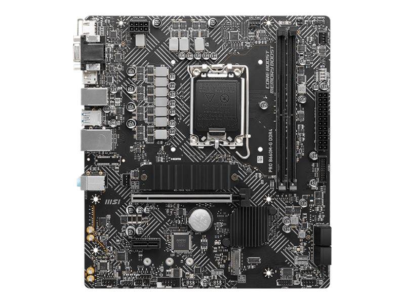 MSI PRO B660M G DDR4 Motherboard Micro ATX LGA1700 7D45 001R