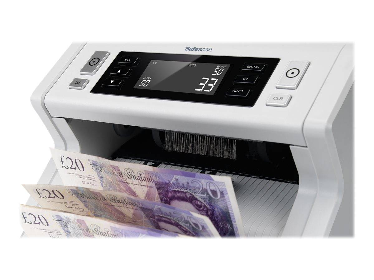 Safescan 2210 Banknote Counter Counterfeit Detection 115 0512