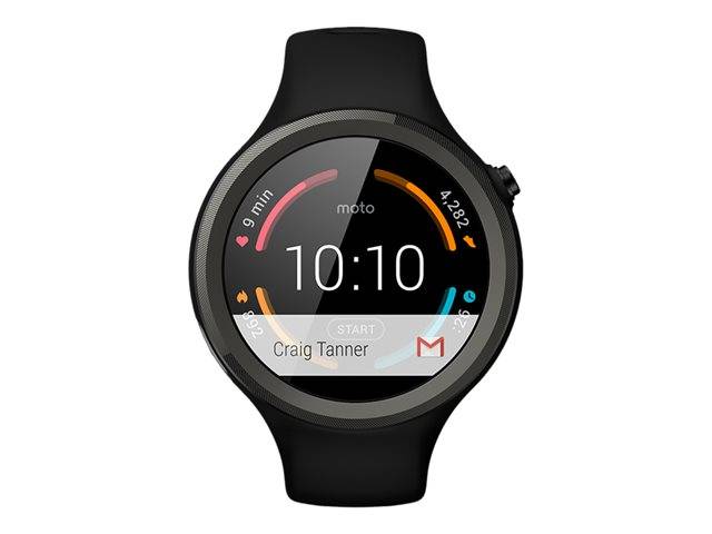 Motorola MOTO 360 Sport 45 mm smart watch SM4323AE7T1