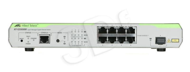 Allied Telesis CentreCOM AT-GS908M Switch Managed | AT-GS908M-50