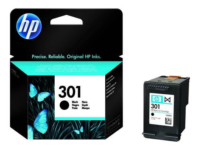 Genuine HP 301 Black & Colour Ink Cartridge Combo Twin Value Pack - Boxed