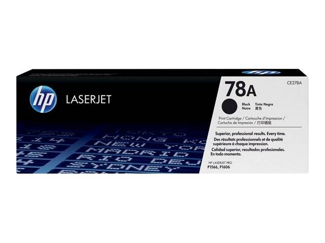 HP 78A Black original LaserJet toner cartridge | CE278A