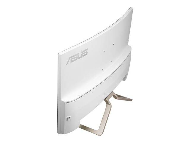 asus white curved monitor