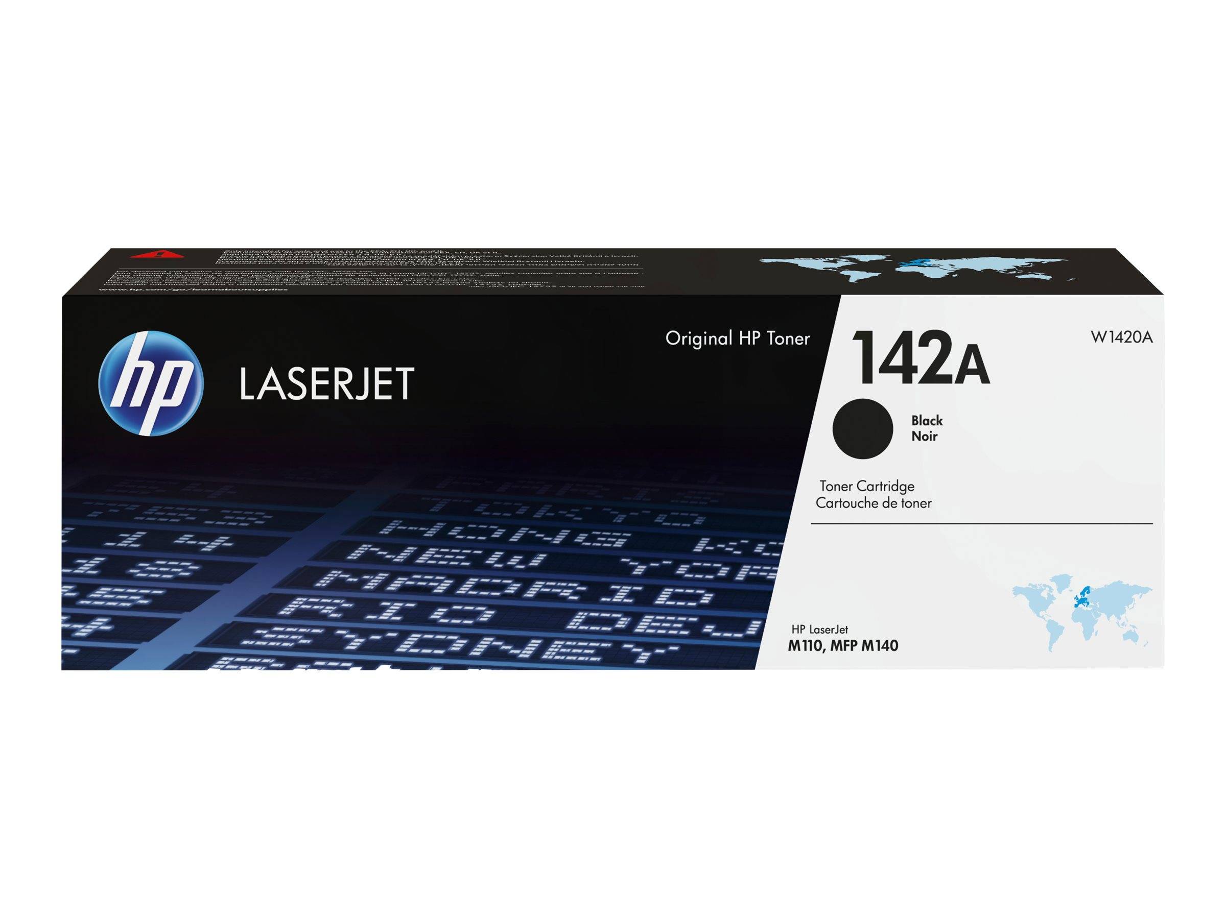 HP 142A Black original LaserJet toner cartridge (W1420A) W1420A