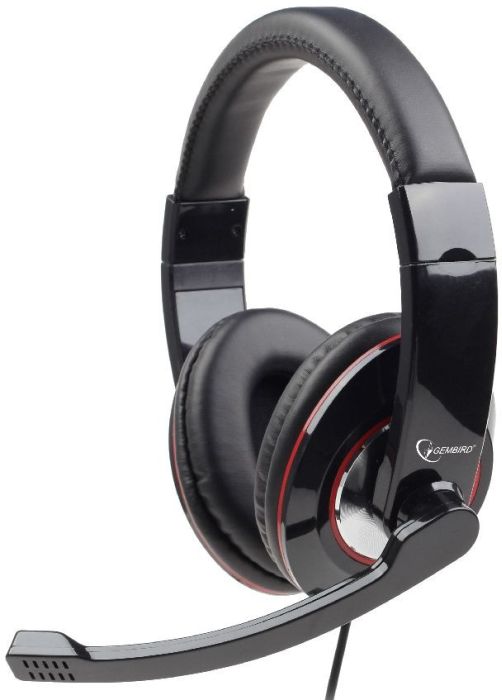 Gembird MHS U 001 Headset full size wired glossy MHS U 001