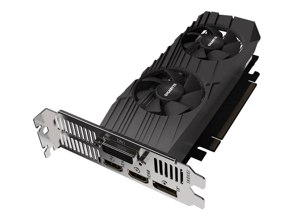Gigabyte GeForce GTX 1650 D6 OC Low Profile 4G | GV-N16560C-4GL