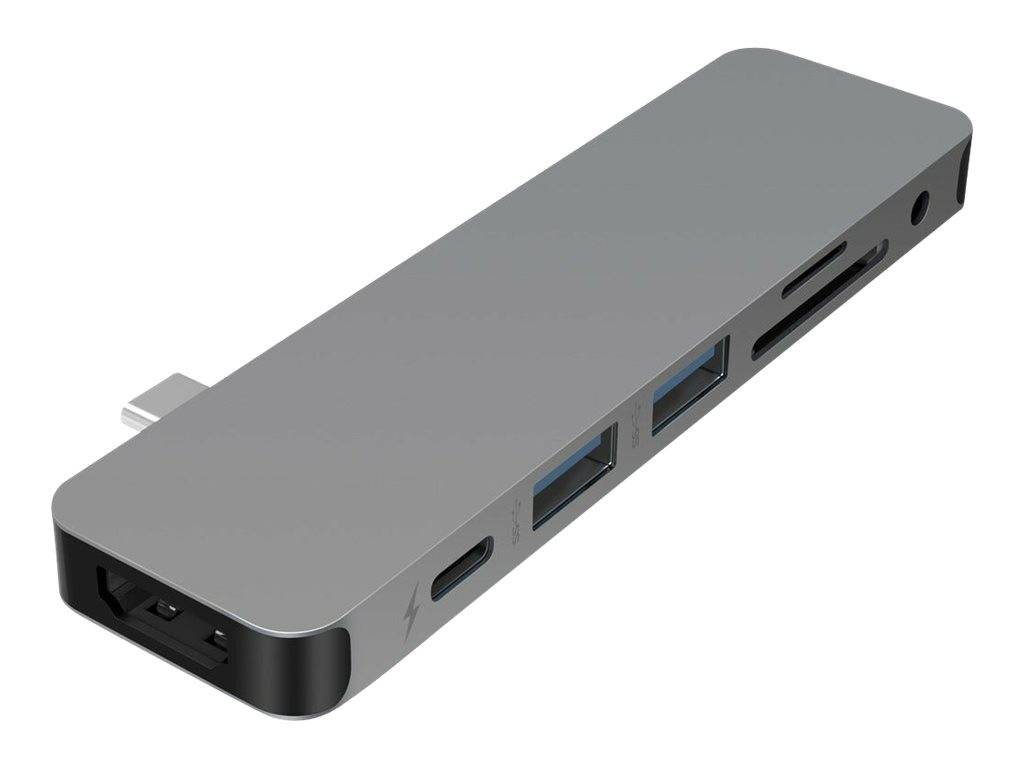 HyperDrive Solo 7-in-1 Hub Docking station USB-C | GN21D-GRAY