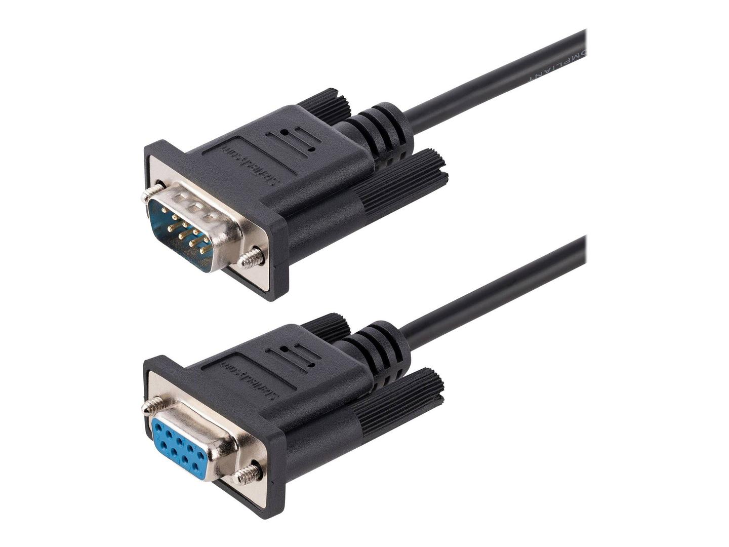 StarTech.com 3m RS232 Serial Null Modem | 9FMNM-3M-RS232-CABLE