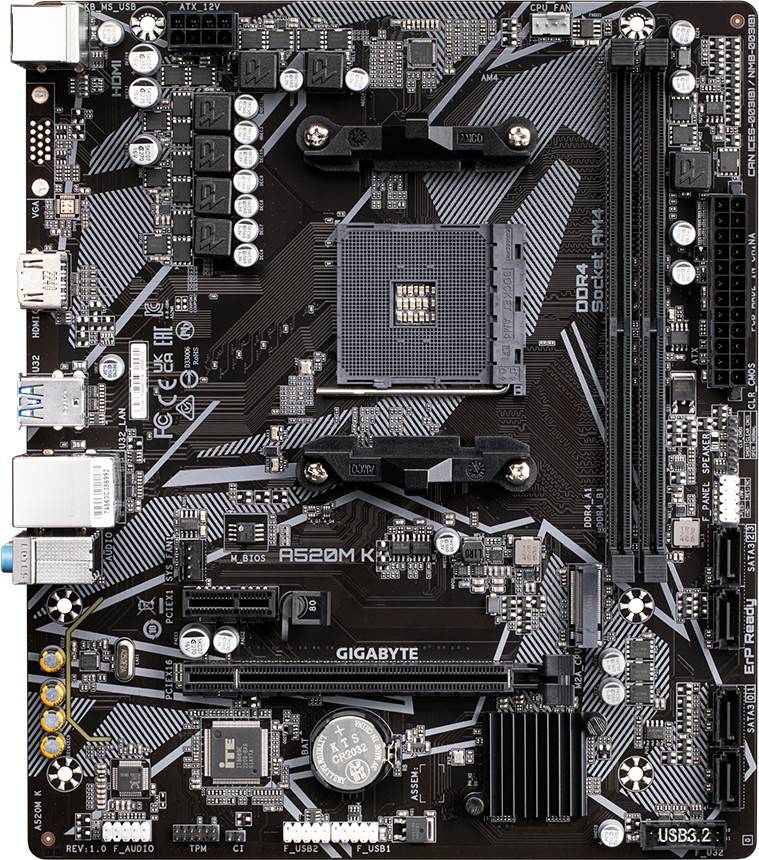 Gigabyte A520M K V2 | A520M K