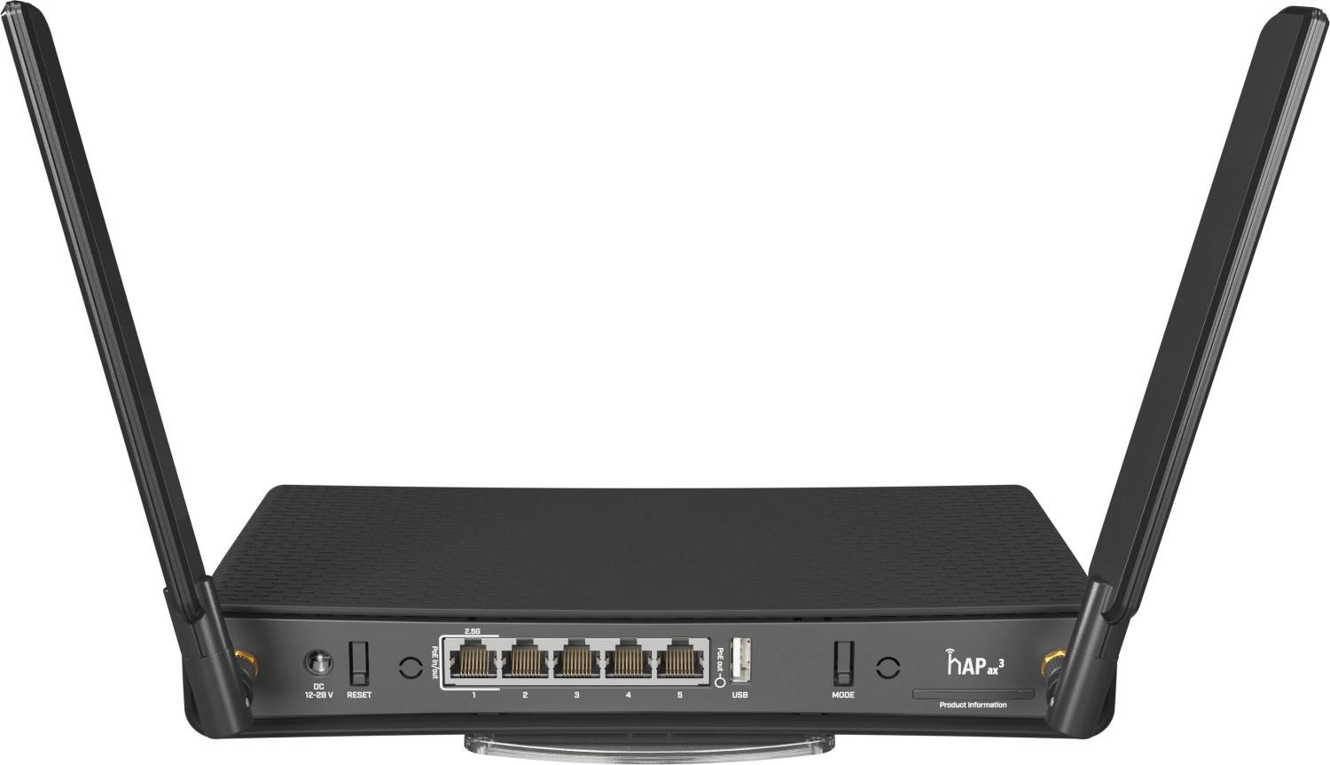 MikroTik hAP ax³ Wireless router 5-port | C53UIG+5HPAXD2HPAXD