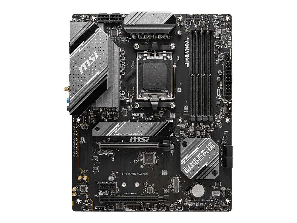 MSI B650 GAMING PLUS WIFI Motherboard ATX Socket AM5 | 7E26-001R