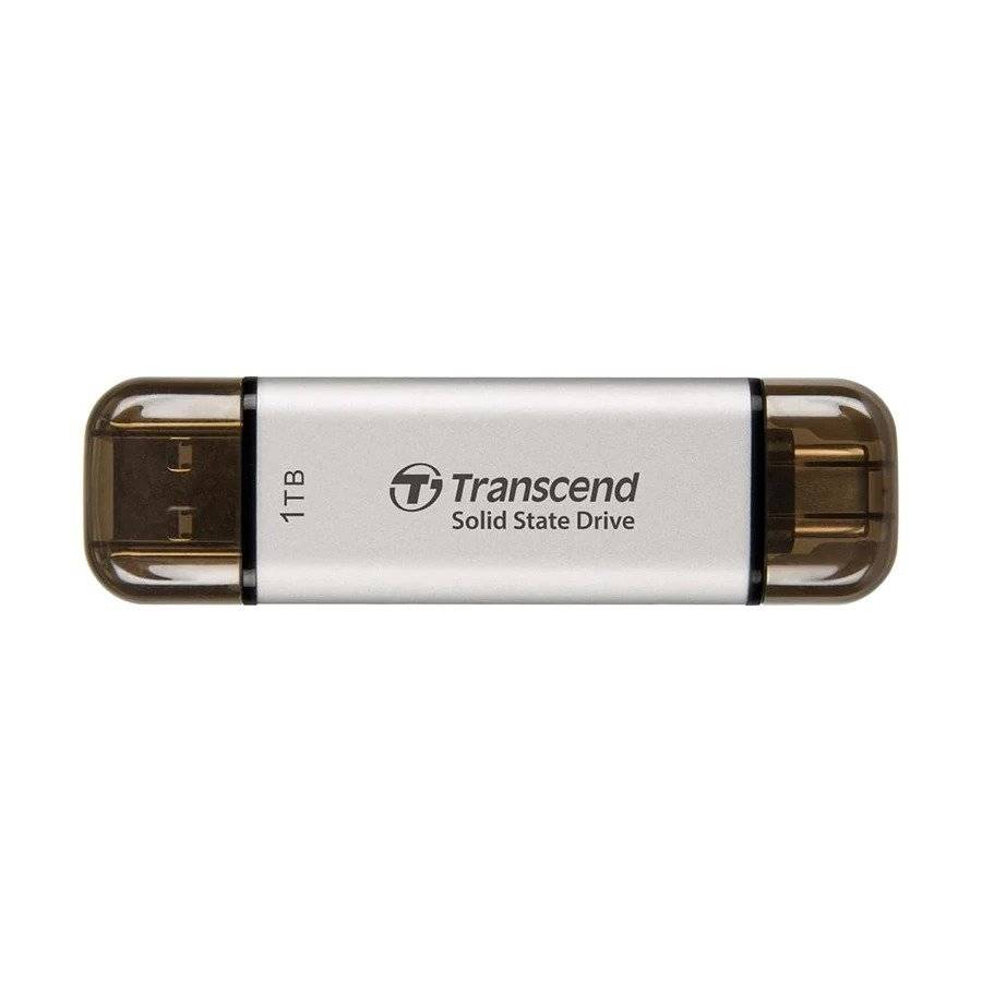 Transcend ESD310C Up to 1TB Compact Flash Drive with USB Type-A