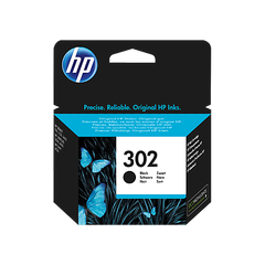 HP 302 / Dye-based black / original / ink cartridge / for Deskjet 1010, 2130, 36XX, Envy 45XX, Officejet 38XX, 4650 | F6U66AE, image 