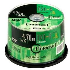 Intenso 50 x DVD-R (G) 4.7 GB (120min) 16x 4101155