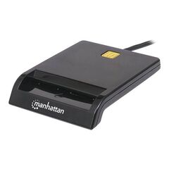 Manhattan USB-A Contact Smart Card Reader 102049
