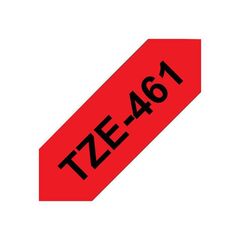 Brother TZe-461 Black on red Roll (3.6 cm x 8 m)  TZE461