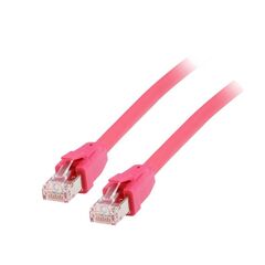 equip / Patch cable / Cat 8.1 S/FTP Patch Cable, LSOH, Red, 1.0m