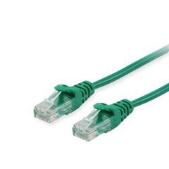 Equip Life / Patch cable / Cat.6 U/UTP Patch Cable, 0.25m , Green
