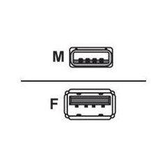 LogiLink USB extension cable USB (M) to USB (F) USB 2.0 CU0010
