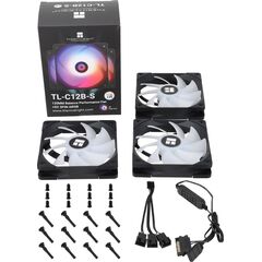 Thermalright TL-C12B-S X3, fan controller, 120mm, pack of 3 TLC12BS X3