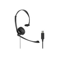 Kensington - Headset - on-ear - wired - USB-A - black | K80100WW