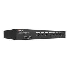 Lindy - KVM / audio switch - 8 x DisplayPort / audio / US | 39540