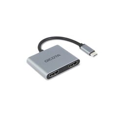 DICOTA 4-in-1 - Docking station - USB-C - HDMI | D32063