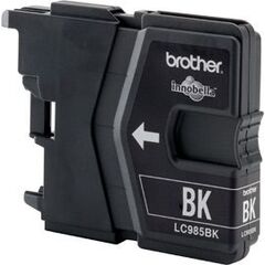 Brother LC985BK Black original ink cartridge for DCP J125, J140W, J315W, J515W / MFC J220, J265W, J410, J415W, image 