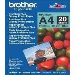 Brother Innobella Premium Plus BP71GA4 - Glossy photo paper - A4 (210 x 297 mm) - 260 g/m2 - 20 sheet(s), image 