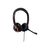 V7 HU540E Headset on-ear wired USB black, red HU540E