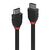 Lindy Black Line - Ultra High Speed - HDMI cable with Eth | 36773