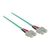 Intellinet Fibre Optic Patch Cable, OM3, SC/SC, 1m, Aqua | 751025