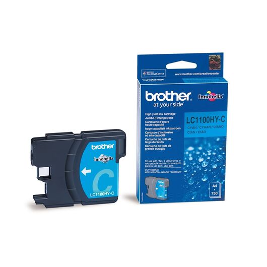 Brother LC1100HYC High Yield cyan original ink | LC1100HYC