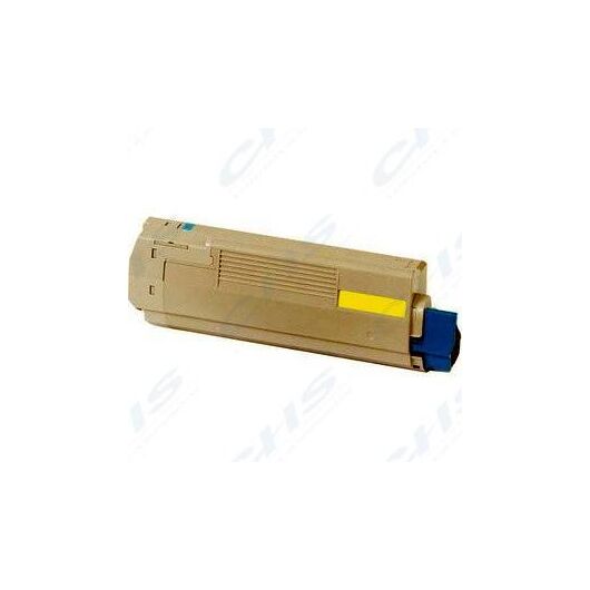 OKI Yellow original toner cartridge for C822dn, | 44844613