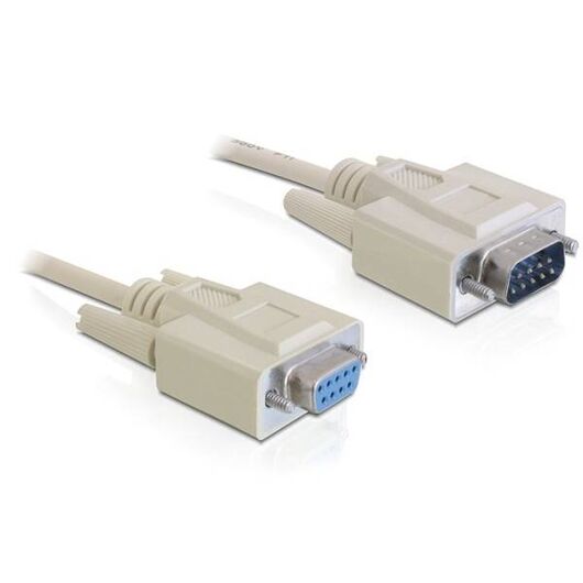 DeLOCK Serial extension cable DB-9 (M) to DB-9 (F) 82979