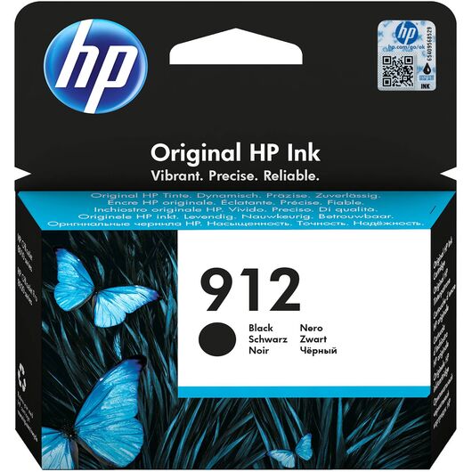 HP 912 8.29 ml black original ink cartridge 3YL80AEBGX