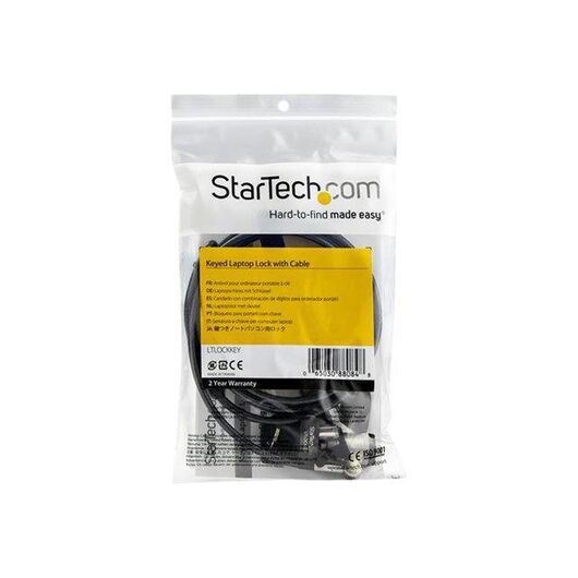 StarTech.com Keyed Cable Lock Push-to-Lock LTLOCKKEY