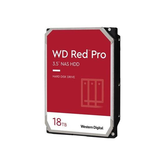 WD Red Pro NAS Hard Drive 18TB  3.5"  WD181KFGX
