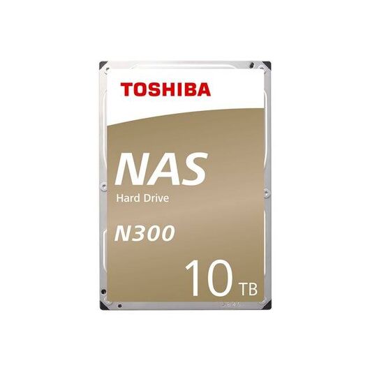 Toshiba N300 NAS Hard drive 10 TB internal HDWG11AEZSTA