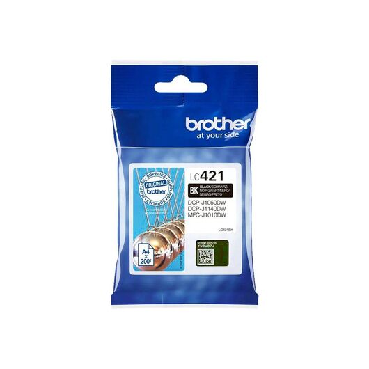 Brother LC421BK Black original ink cartridge  LC421BK