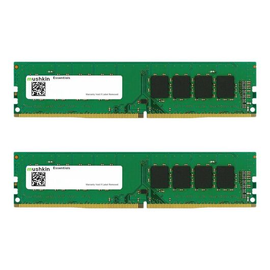 Mushkin Essentials DDR4 kit 64 GB: 2 x 32 GB MES4U320NF32GX2