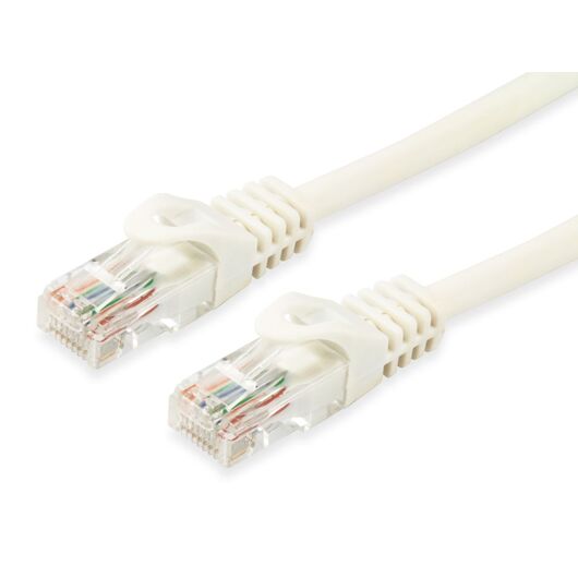 Equip Cat.6A U/FTP Flat Patch Cable, 1.0m , White