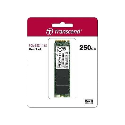 Transcend 115S SSD 250 GB internal M.2 2280 TS250GMTE115S