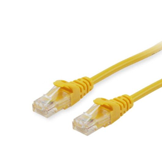 Equip Cat 6A U UTP Patch Cable 7.5m Yellow 603066