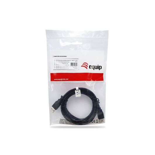 Equip USB cable USB Type A (M) to MicroUSB Type B (M) 128397