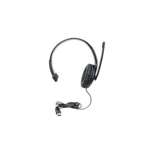 Manhattan Mono Over-Ear Headset (USB), Microphone Boom ( | 179874