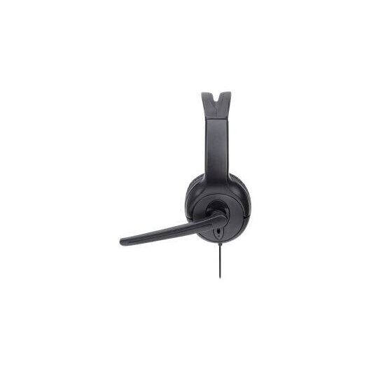 Manhattan Mono Over-Ear Headset (USB), Microphone Boom ( | 179874