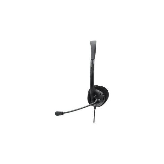Manhattan Stereo On-Ear Headset (USB), Microphone Boom,  | 179898