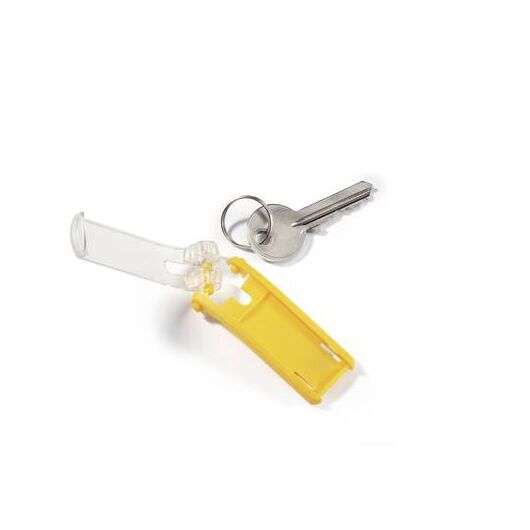 Durable Key Clip - Yellow - 25 mm - 68 mm - 6 pc(s) 195704