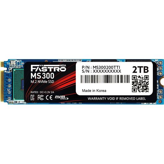 MEGA Fastro SSD 2TB MS300 HS Series PCIExpress MS300200TTIHS